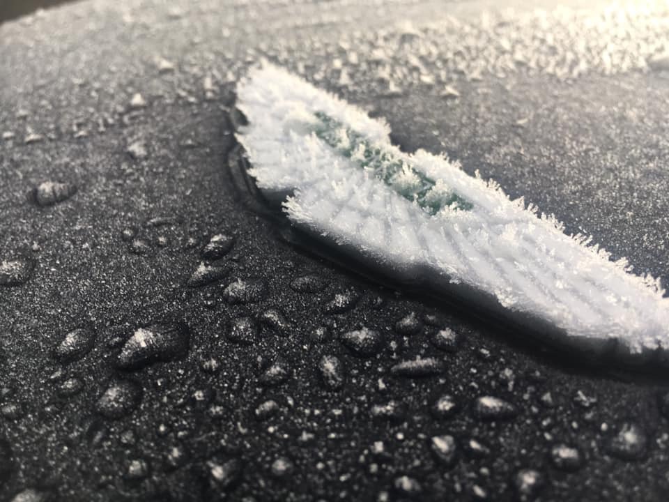 Frosted Aston Martin Badge