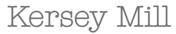 Kersey Mill Logo 