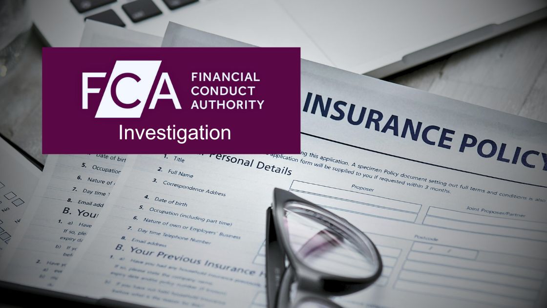 FCA Investigates insurance fraud