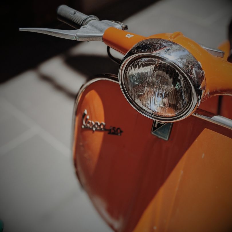 Classic Vespa scooter Insurance