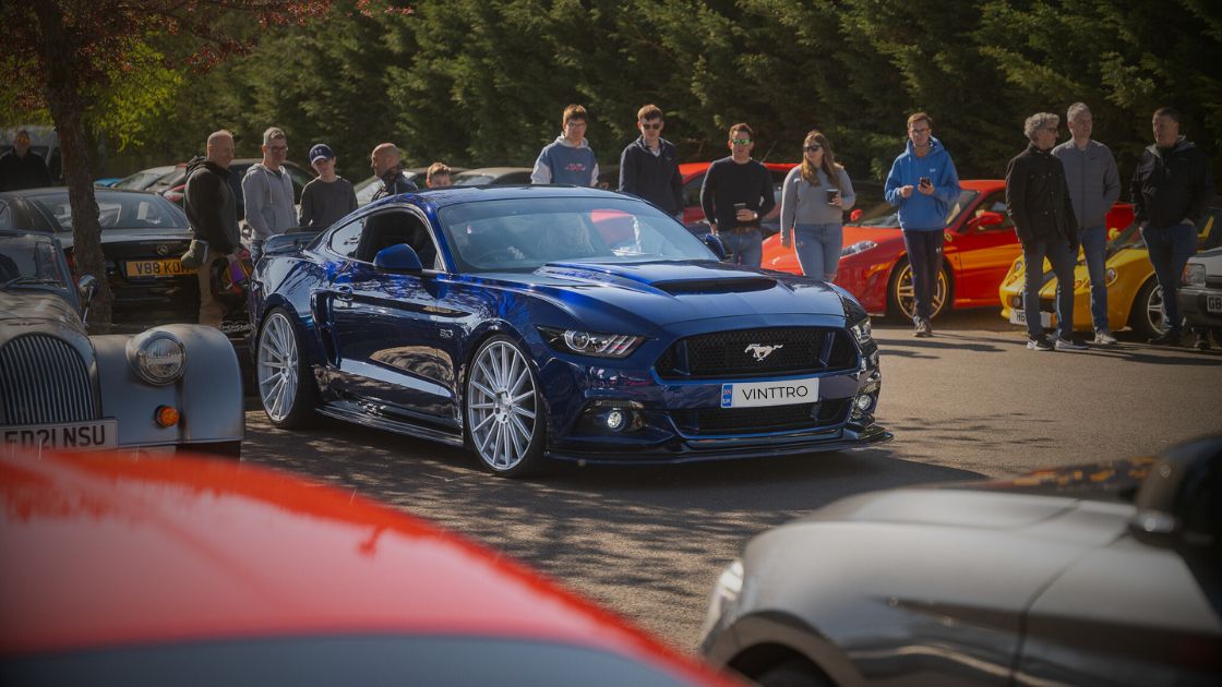 Mustang at a VINTTRO Coffee morning 